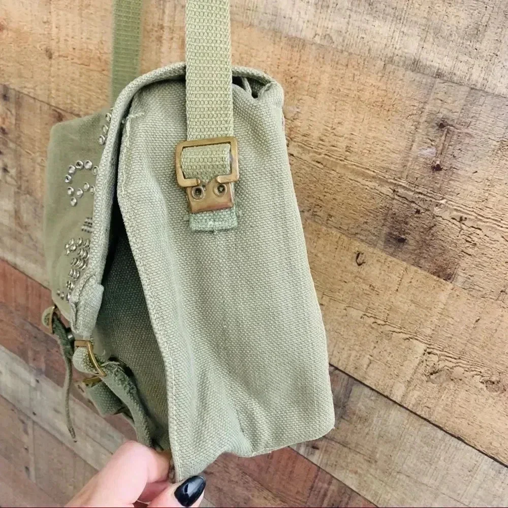 Kenta Los Angeles Army Bag w Crystal